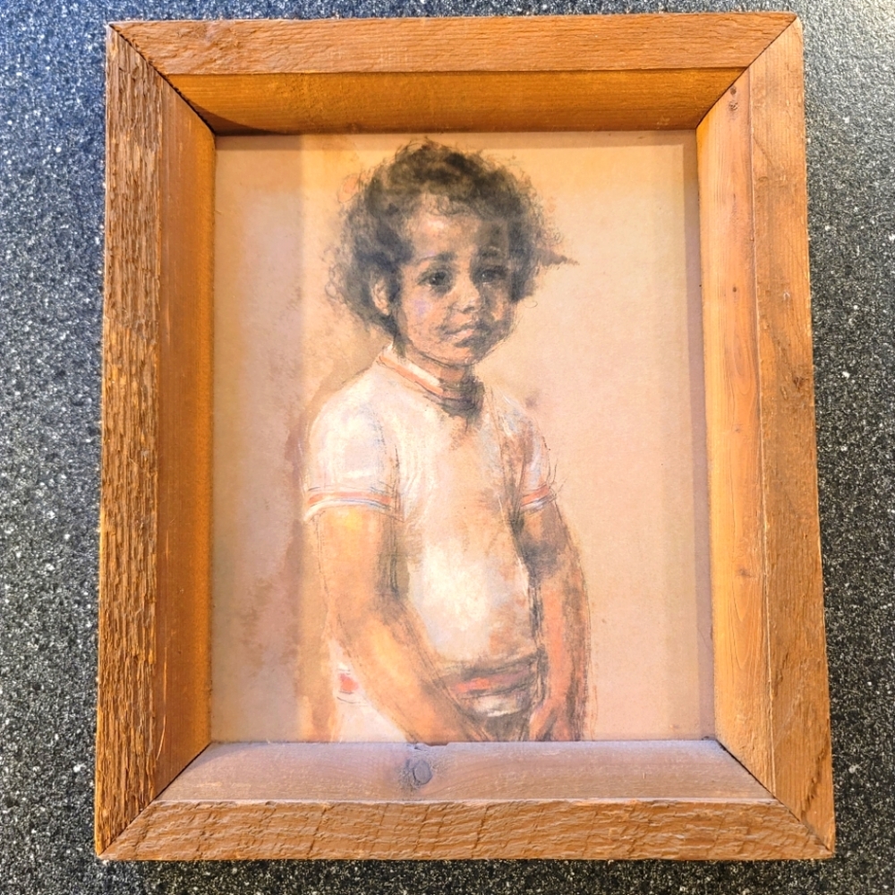 Vintage Americana Framed Print